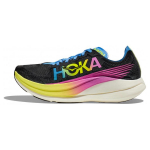 HOKA Rocket X 2 Must Vikerkaar Unisex Tossud Multi 1127927-BKML 40
