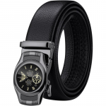 Emperor Belt meeste p&auml;ris veisenahast v&ouml;&ouml; Meeste automaatne pandlaga rihm Meeste veisenahast vabaaja mitmek&uuml;lgne p&uuml;ksirihm 115cm roheline