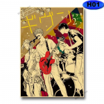 Vintage Anime antud plakat Kohandatud j&otilde;upaberist Anime plakatid Seinakunsti sisekujundus Kodutuba Baar Kohvik Kaunistus Maalimine Seinakleebis 30x21cm