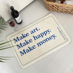 Plush uksematt vett imav libisemiskindel Creative vannitoavaip Pehme Cashemere vannimatt 40*60cm