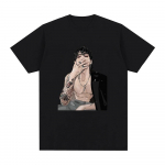 JungKook Seven T-s&auml;rk Unisex Harajuku Aesthetic Graphic Cool T-s&auml;rk Unisex High Quality Oversize puuvillased T-s&auml;rgid Korea riided 2XL