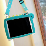 Lastele ohutu silikoon&uuml;mbris Lenovo Tab Plus tahvelarvuti aluse p&otilde;rutuskindla &uuml;mbrise kate jaoks Tab P11 Pro TB-J706F