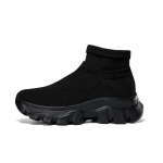 Tossud Sokid naistele Mugavad platvormid Spordijalatsid Naine Zapatillas De Deporte K&otilde;rgendatud vabaajajalatsid Suurus 35-45 38 black