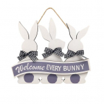 Lihav&otilde;ttelipiku ripats Multifilmi j&auml;nese ja vibu kaunistus Rippuv v&auml;rvikindel korduvkasutatav puidust paks pragunemisvastane veranda aiaukse kaunistusm&auml;rk A