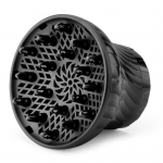 Kaasaskantav reguleeritav lokirullikuivati ​​hajuti naturaalne stiilitarvik Lainelised juuksed valge