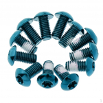 (Pakis 12) Jalgratta pidurikruvid M5 x 10mm roheline