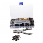 146 komplekti &Otilde;mbluskr&otilde;pskinnitused Popper Press Stud Button Nahast t&ouml;&ouml;riistakomplekt