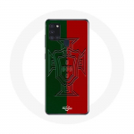 Samsung Galaxy A21S &uuml;mbris portugal logo roheline ja punane
