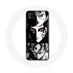 &Uuml;mbris Xiaomi Redmi 9C Sangoku Naruto Luffy &uuml;heosalise Dragon Ball Z mustvalge taustaga anime manga jaoks