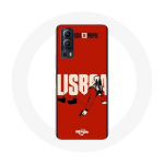 Coque Vivo Y72 La casa de papel Lissaboni joonistus