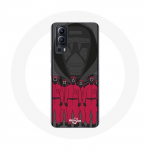 Coque Vivo Y72 Squid Game Plakat maskeerib tegelasi