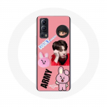 Coque pour Vivo Y72 BTS Bangtan Gar&ccedil;on BT21 Cooky Jungkook ARMY