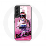 &Uuml;mbris Samsung Galaxy S22 Formula 1 Sergio P&eacute;rez F1 Driver Pink jaoks
