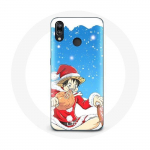 &Uuml;mbris Huawei P20 Lite Anime One Piece Luffy Christmas Day 2023 jaoks