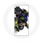 Valge taustaga &uuml;mbris Samsung Galaxy A51 5G Valentino Rossi Speed ​​​​driverile