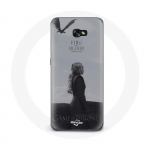 Coque pour Samsung Galaxy A5 Game of Thrones Saison 8 Daenerys Targaryen feu et sang Le Tr&ocirc;ne de Fer