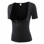 Kuumad neopreenist sauna&uuml;likonnad naistele Higiv&ouml;&ouml; treenerivest Treenings&auml;rgid Thermo Jacket Shapewear Tankid Fitness T-s&auml;rk S must