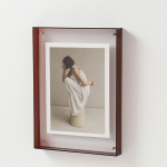 Ins Style v&auml;rviline pildiraam ilma fotodeta Akr&uuml;&uuml;list l&auml;bipaistev pildiraam 21x30cm