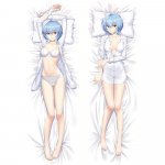 Anime Kaunistav Padjap&uuml;&uuml;r EVA Ayanami Rei Dakimakura 2-poolne Tr&uuml;kiga Padjap&uuml;&uuml;r Kallistav Kehapadi Kate Otaku Waifu Peach40X120CM