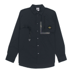 Adidas Originals Trefoil Eest N&ouml;&ouml;pide ja Pingutusn&ouml;&ouml;riga Pikkade Varrukate S&auml;rk Meeste Topid Must H58071 S gray