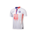 Nike Chelsea f&auml;nniv&auml;ljaanne neljas v&otilde;&otilde;rsil jalgpallispordi l&uuml;hikeste varrukatega t-s&auml;rk meestele &uuml;laosad valge CW3880-101 XXL white