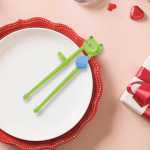 Baby Learn Chopsticks Non Slip Cartoon Reusable Learning Practice bear bear