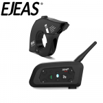 EJEAS V6 PRO mootorrattakiiver Bluetooth sisetelefoni peakomplekt EUC koos 800M BT sisetelefoni kommunikaatoriga 6 s&otilde;itjale V&auml;hendab m&uuml;ra 1xV6 PRO 1xEUC
