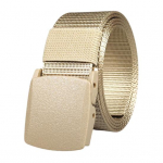 Metallivaba rihm Meeste kudumisrihm aukudeta reguleeritava disainiga v&ouml;&ouml;rihm Matkamine jooksutulet&otilde;rjuja v&ouml;&ouml; kost&uuml;&uuml;mitarvikud 120cm beež