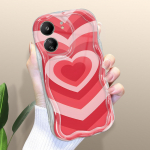 Armas koomiksimustriga kreemja tekstuuriga korpus, lainelise servaga pehme silikoonkaanega telefoni&uuml;mbris Xiaomi Redmi jaoks Redmi 10 valge