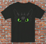 Hambutu n&auml;gu Kuidas treenida oma draakonit inspireerituna t&auml;iskasvanutele Unisex T-s&auml;rk S