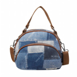 &Otilde;mblemisega teksakott Mitmekihiline mobiiltelefonikott M&uuml;ndikott Naiste &otilde;lakott sinine