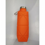 S&ouml;&ouml;dav silikoonist kokkupandav tass &otilde;ues reisimiseks m&otilde;eldud veekeetja Platinum Diamond joogitops 700ml