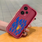 Pehme silikoonist ruudukujulise redeliga printimismustriga telefoni korpus, t&auml;iskaanega kaamera p&otilde;rutuskindel kaitse kummist &uuml;mbris Xiaomi Redmi jaoks Redmi 10 valge