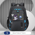 &Otilde;pilaste seljakotid SL Suurus Space Astronaut Print Bag Seljakott Teismeliste poiste koolikotid 1.&ndash;6. klass S
