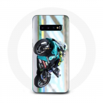 Coque pour Samsung Galaxy s10 edge Valentino Rossi pilote de moto