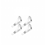 4-8 tk roostevabast terasest laudlina klambrid laudlina klambrite hoidik peo pulmapromenaadi pikniku lauakatte klambrite kaunistuseks 4pcs