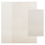 3D Face Pearl Jewels Lauv&auml;rvi kleebised Isekleepuv n&auml;gu keha Kulmude Teemantk&uuml;&uuml;nekleebis Teemantkaunistus 3mm/4mm/5mm/6mm 6mm 504pcs valge