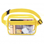 L&auml;bipaistev Fanny Pack reguleeritav veekindla rihmaga, suure mahutavusega PVC kiire unisex reisiv&ouml;&ouml;kott sinine