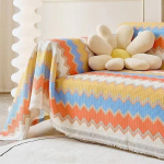 Nordic Style universaalne diivanitekk libisemisvastane katteriie T&auml;ielikult kaetud t&uuml;kid Katte diivanipadi liiv Four Seasons universaalne masinpestav 180*200cm