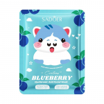 SADOER Blueberry Hyaluronic Acid Moisturizing Cartoon Mask