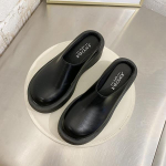 K&otilde;ik-sobilikud Korea Jalan&otilde;ud Slip-On Klotsid Platvormiga Mokassiinid Karvaga Naiste Jalatsid &Uuml;mar Nina Vabaaja Tossud Slip On Creeperid 39 black