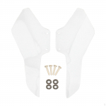 Motorcycle Side Windshield Wind Deflectors, Easy to Install Accessories, hall v&auml;rv