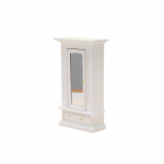 1/12 Scale Nukumaja Riidekapp Hoiukapp Miniatuurne Puitkarkass M&ouml;&ouml;bel Mudel Suurus 9,5x4,3x16,8cm Nukumaja tarvikud &Otilde;rn pruun 16.8*9.5*4.3cm pruun