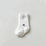N-t&auml;hega sokid, kootud pehmed lastele Baby Middle Tube sukad Pikad sokid imikutele V&auml;ikelastele Poistele T&uuml;drukutele Vabaaja sportlikud sokid M
