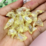 20 tk 15,6 * 20,5 mm akr&uuml;&uuml;list delfiini kujuga lahtised helmed k&auml;ev&otilde;rude jaoks kaelakee moe valmistamine ehete tarvikud oranž