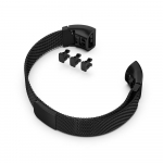 Milanese k&auml;ev&otilde;ru rihm Huawei Band 4 Pro TER-B29S roostevabast terasest v&otilde;rkk&auml;epaela jaoks Huawei Band 3/Band 3 Pro kellarihma jaoks