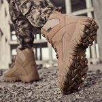 Meeste veekindlad matkasaapad Kerged saapad Vastupidavad v&auml;listingimustes ronimissaapad meestele Poolhooaja v&otilde;itlussaapad, suured EU: 43 pruun