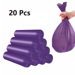 Hea paksendatud utiliseerimine K&ouml;&ouml;k pingutusn&ouml;&ouml;r pr&uuml;gikott Automaatne koduelu sulgemine mitmeotstarbeline （40*50)/20Pcs lilla