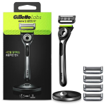 Gillette Labs S&uuml;gavpuhastav seebiriba Pardli k&auml;epide 1 tk + Pardlitera 5 tk, 5 t&uuml;kki, 1 komplekt, Korea pardlitera yellow