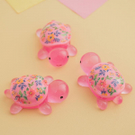 1 tk multikas helendav kilpkonnalillede printimine kilpkonnale isetehtud ornament pimedas helendav vaigutarvikud Akvaariumi miniatuur 1